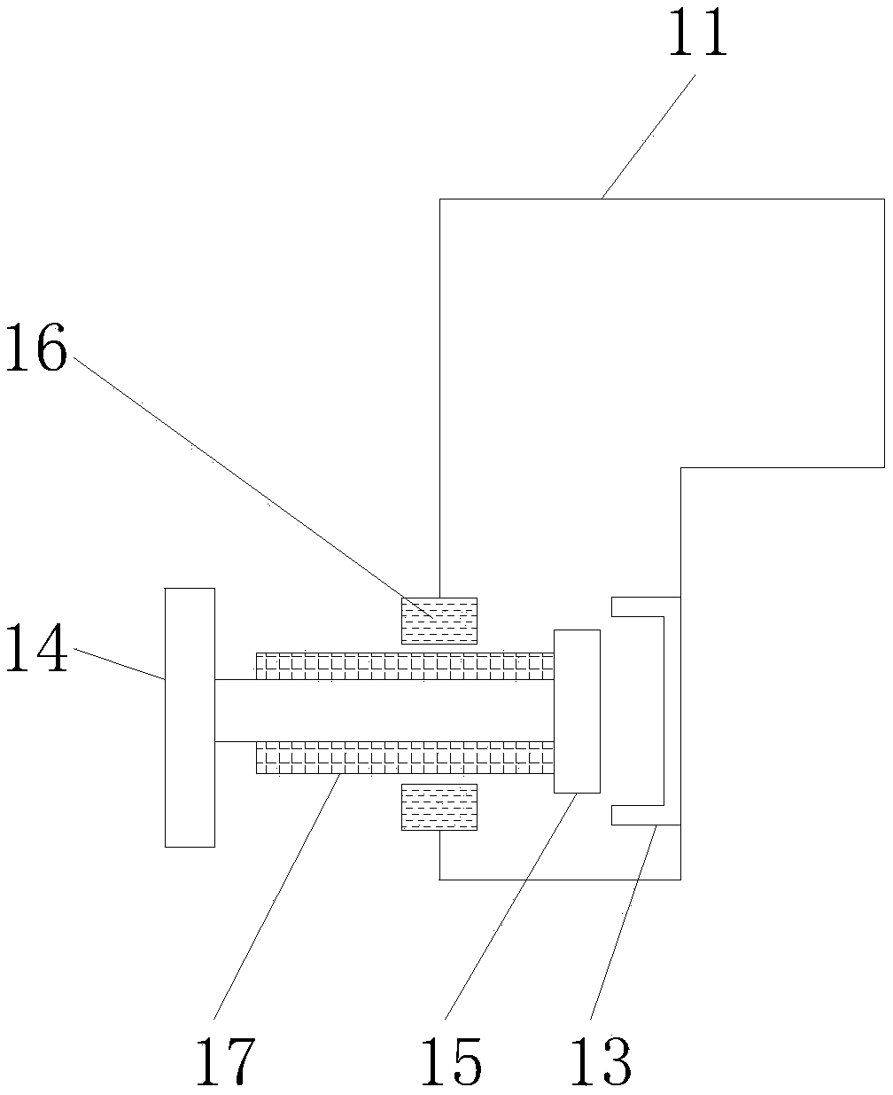 Metering storage tank capable of adjusting flow