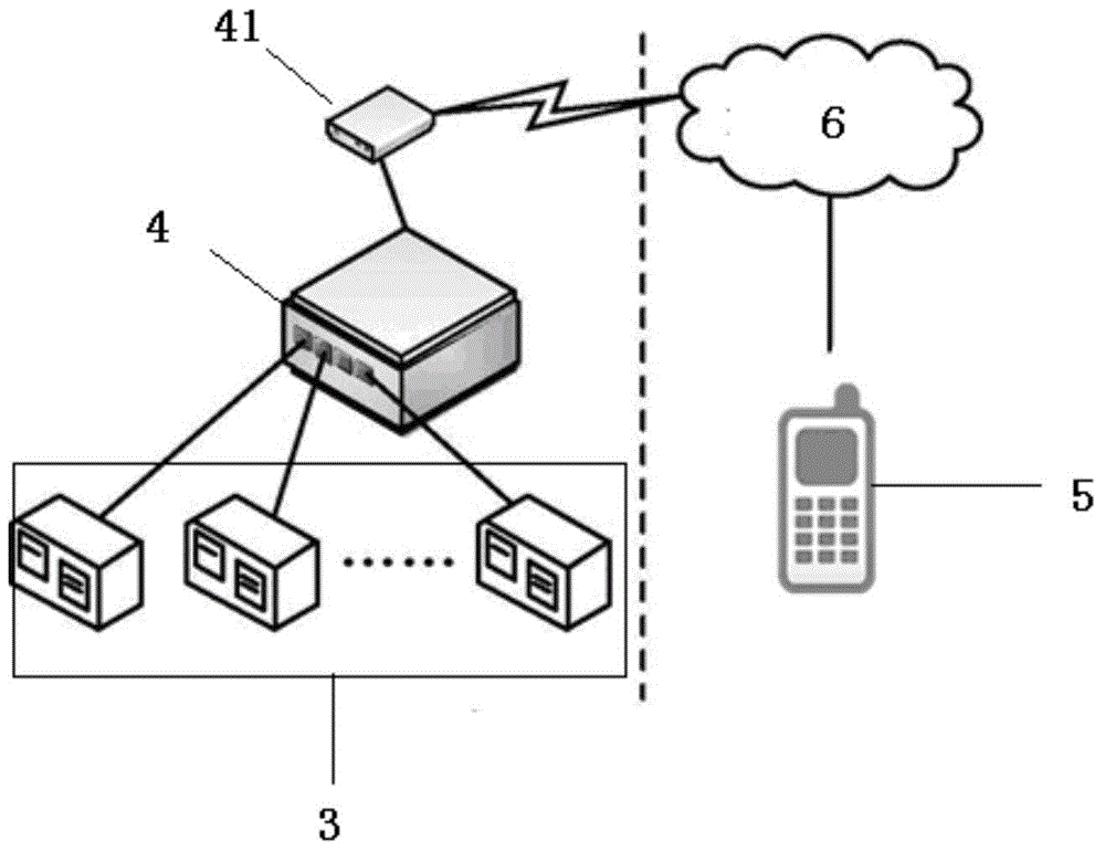 Mobile ECG signal qrs wave real-time wave detection method and device