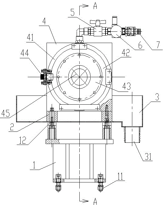 Pre-wetting device for automatic ultrasonic detection