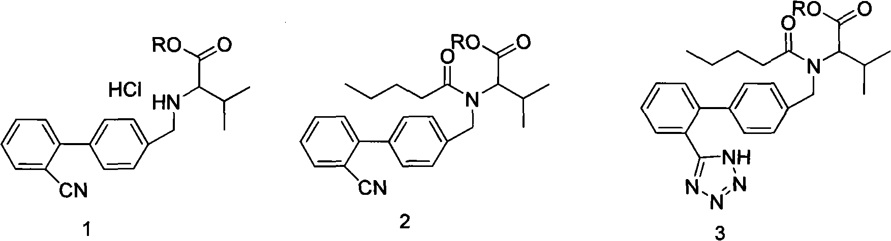 Improved method for synthesizing valsartan