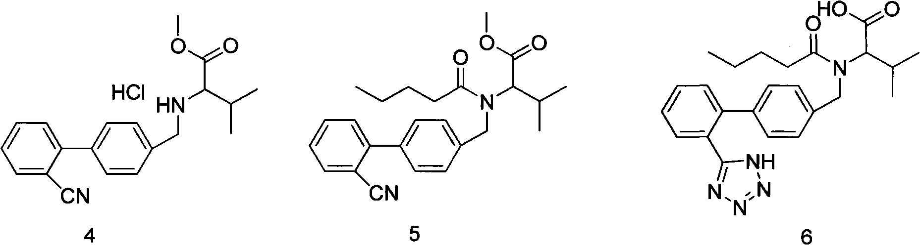 Improved method for synthesizing valsartan