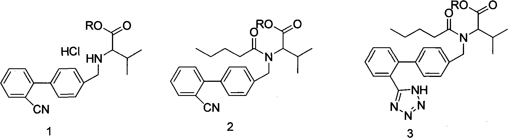 Improved method for synthesizing valsartan