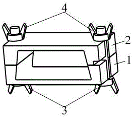 Quick dismounting and filling-sealing apparatus for electric connector