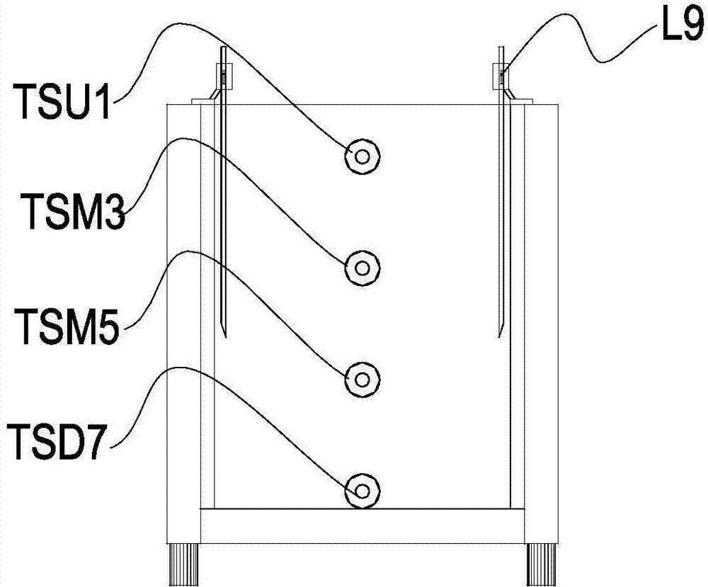 Method for coastal power plant thermal discharge prediction by utilizing actually-measured surface heat transfer coefficient