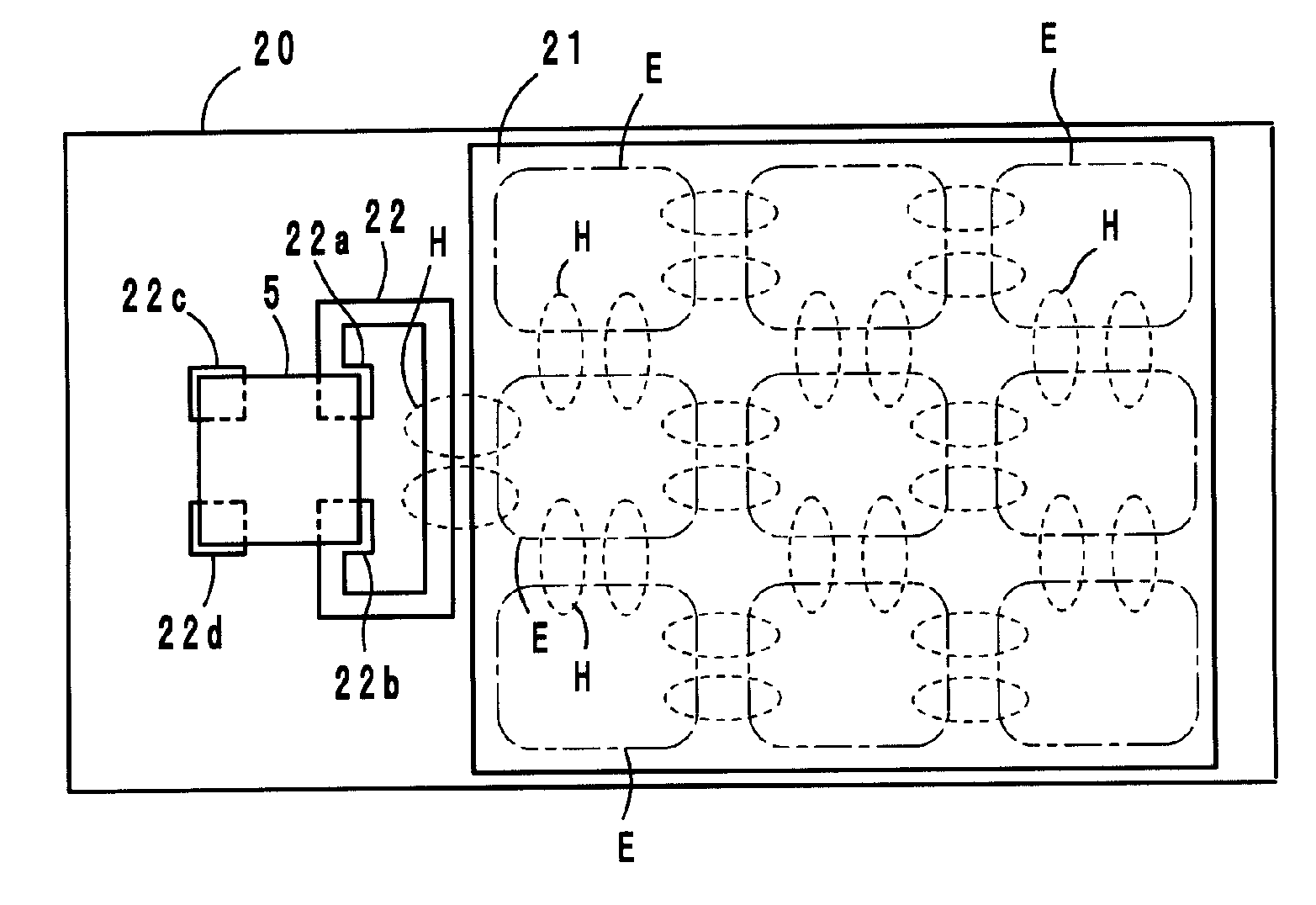 Radio frequency IC device and electronic apparatus