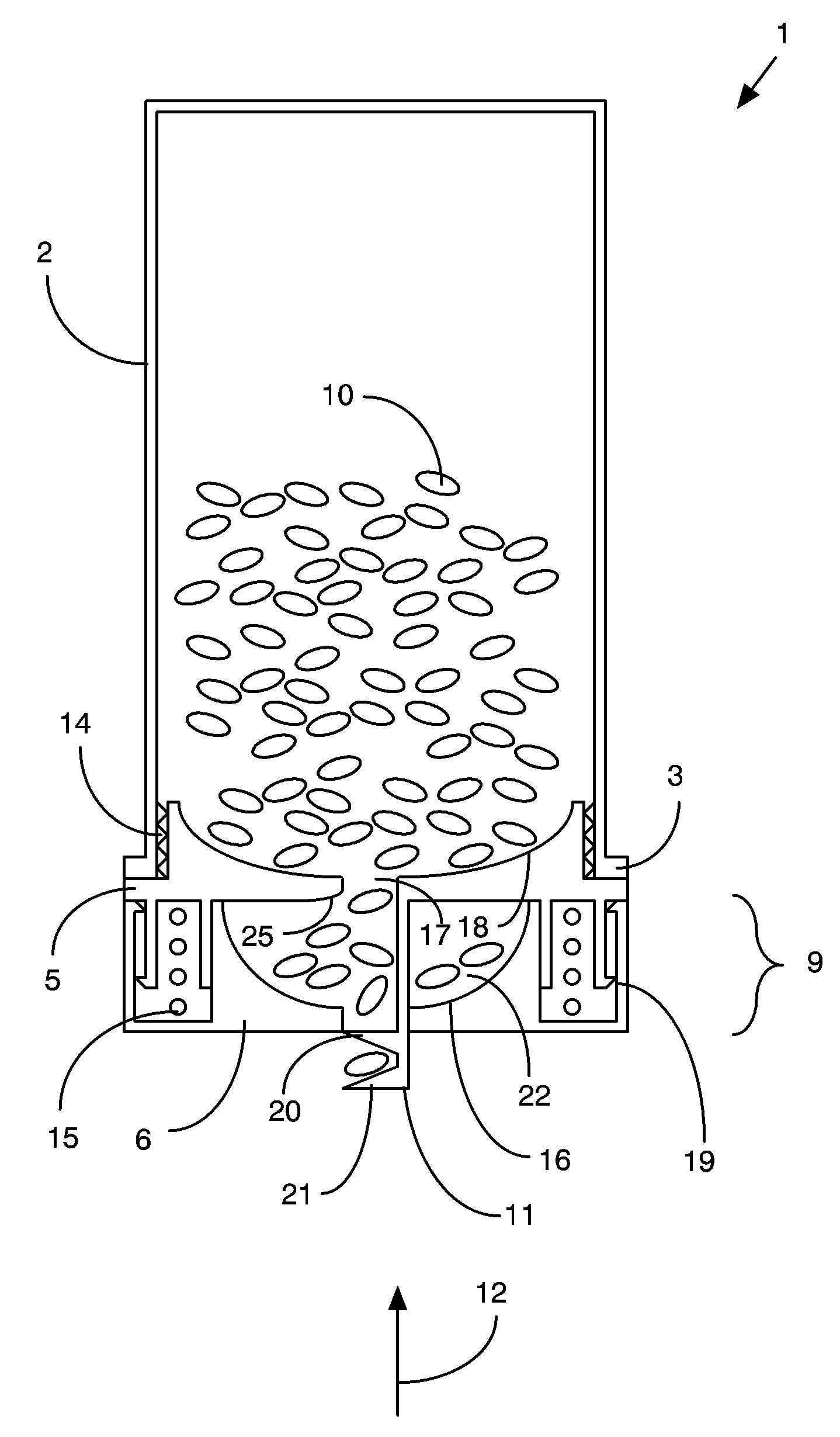 Medicine Container With Single Pill Dispenser