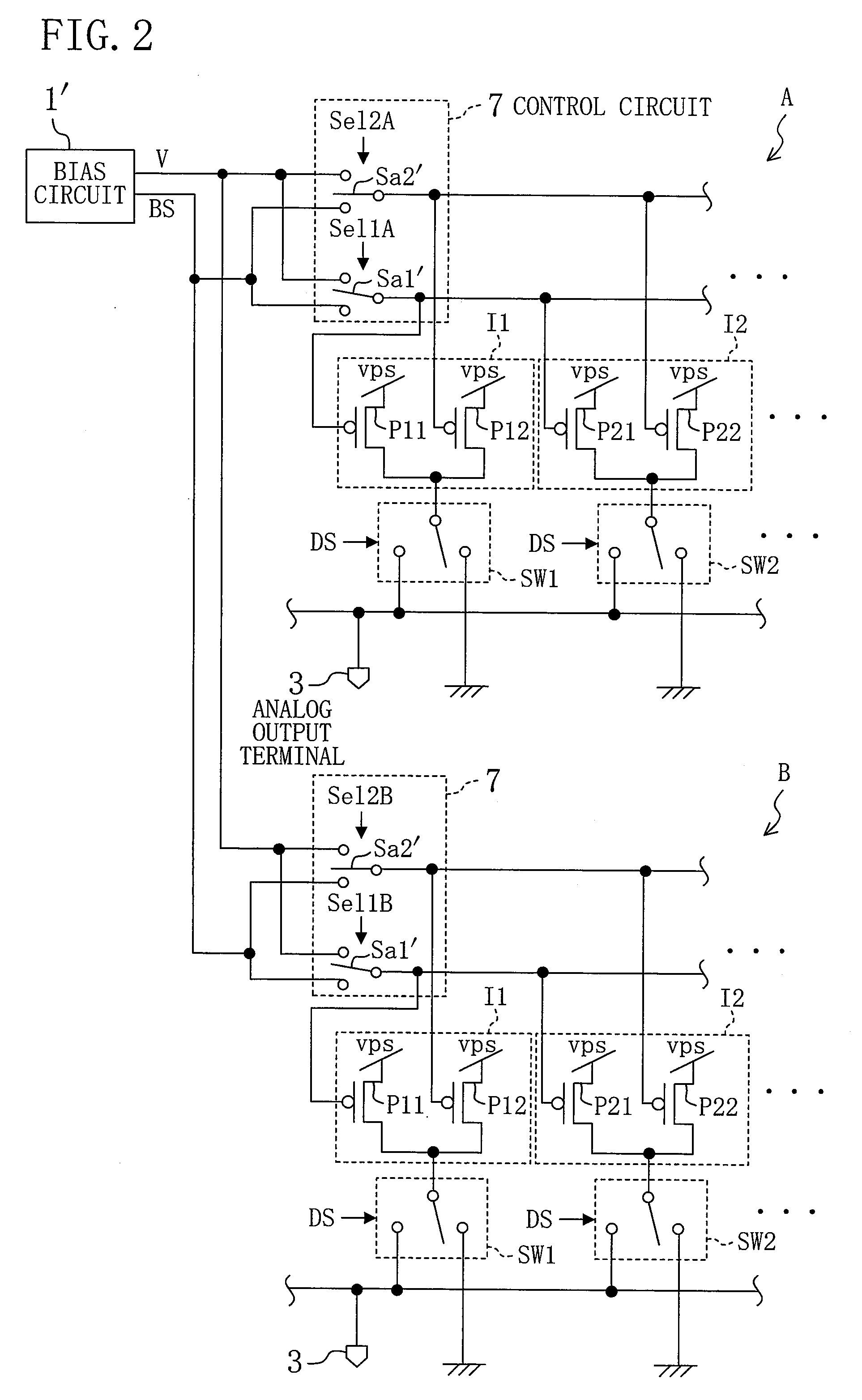 Current steering dac