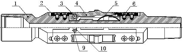 Mechanical section hoop positioner and application method thereof