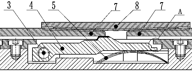 Mechanical section hoop positioner and application method thereof