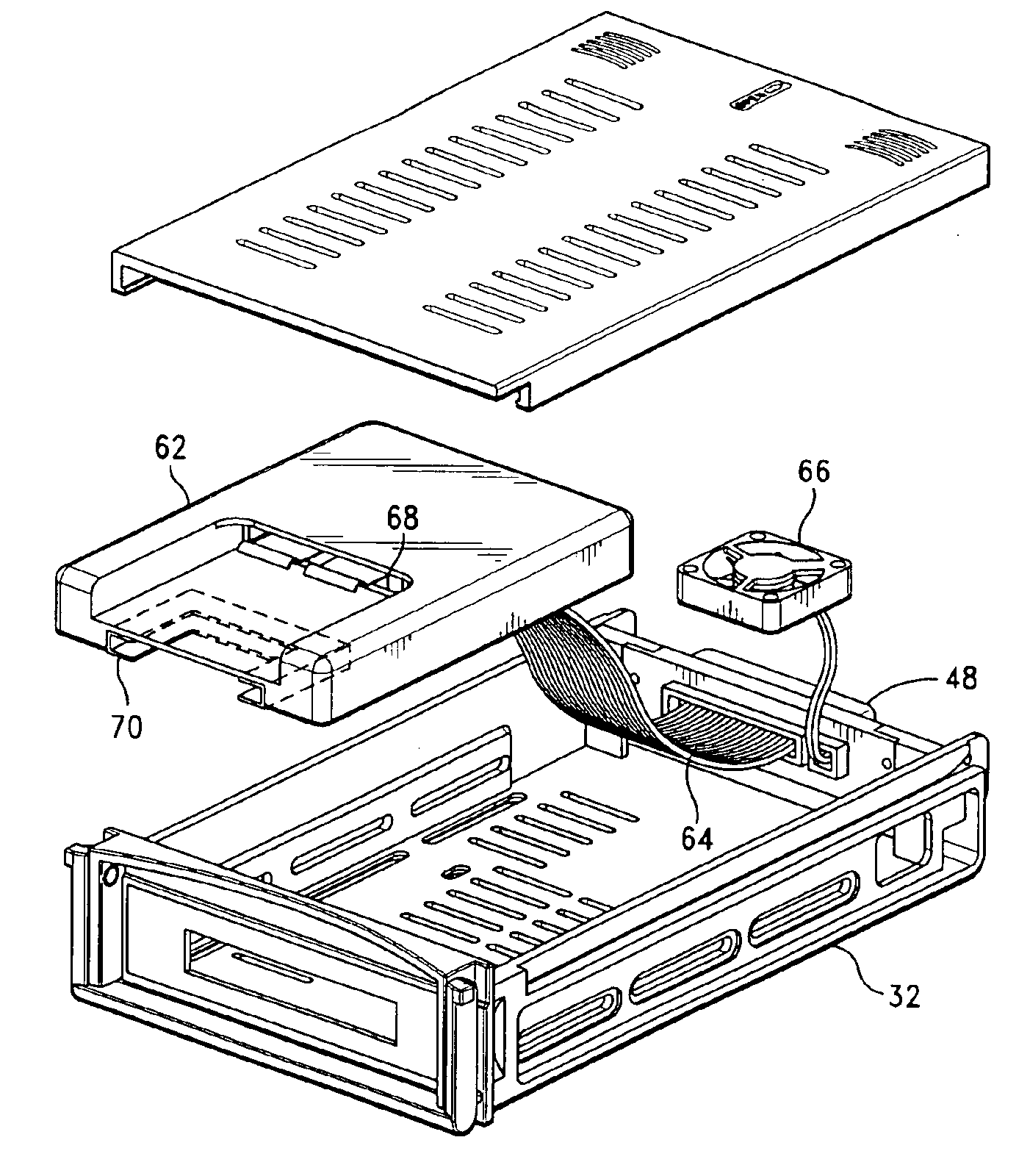 Docking apparatus for PC card devices