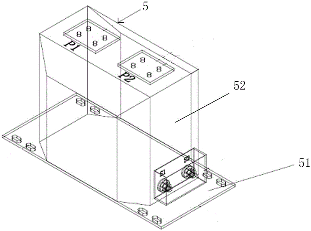 Current transformer fault simulation training device