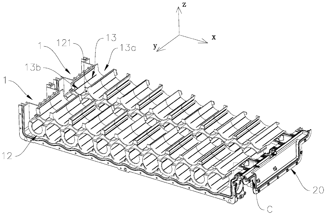 Battery box, battery box assembly and electric vehicle