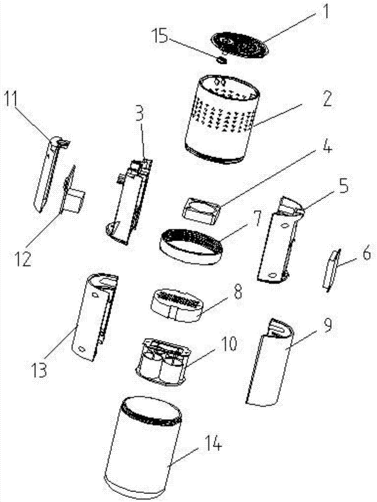 Vehicle-mounted air purifier