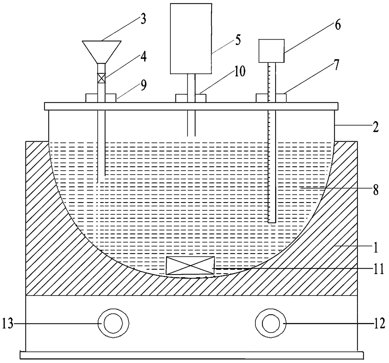 Method for modifying and preparing nano-silicon dioxide composite antioxidant in situ