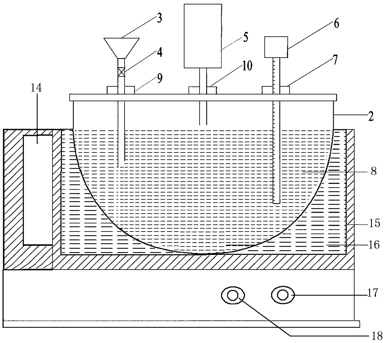 Method for modifying and preparing nano-silicon dioxide composite antioxidant in situ