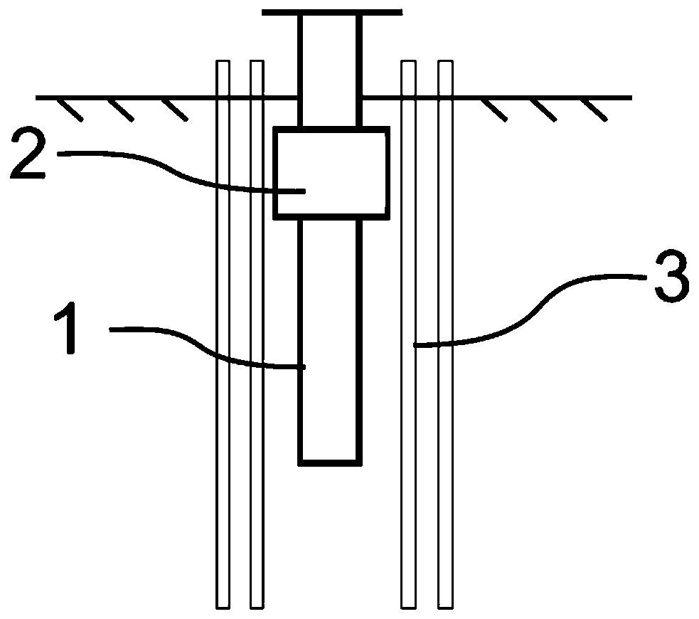 Construction method for RJP utilized reversely built enclosure structure