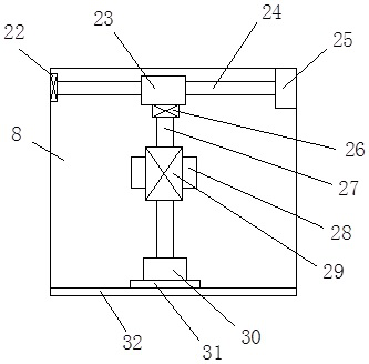 Experiment table based on robot