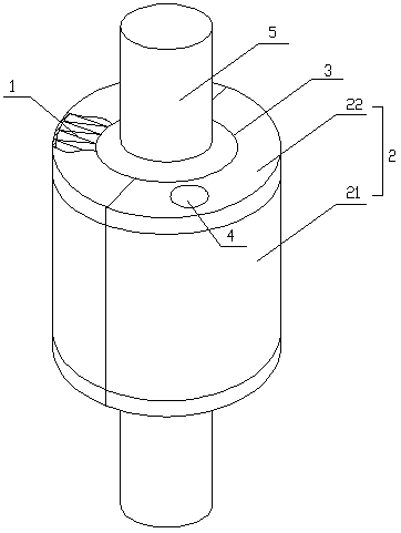 Embedded controllable blood vessel shutting device