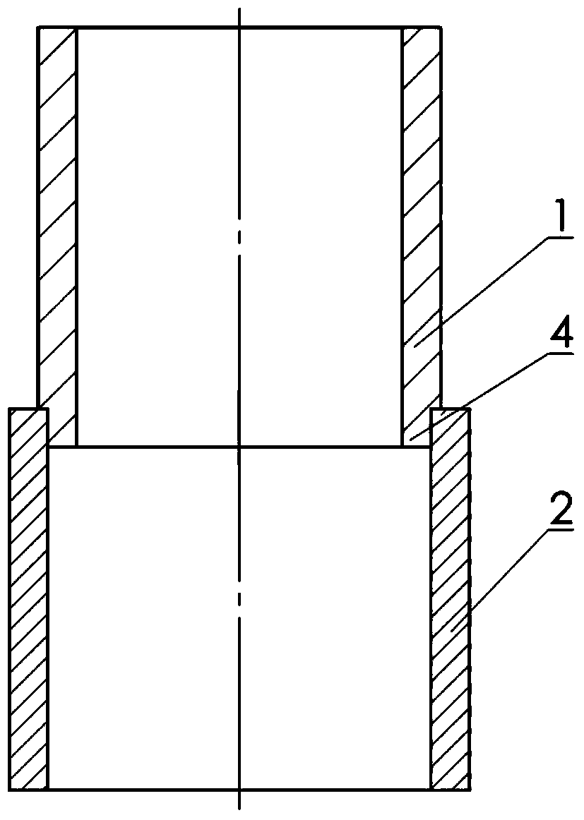 Round tube combination buffering device