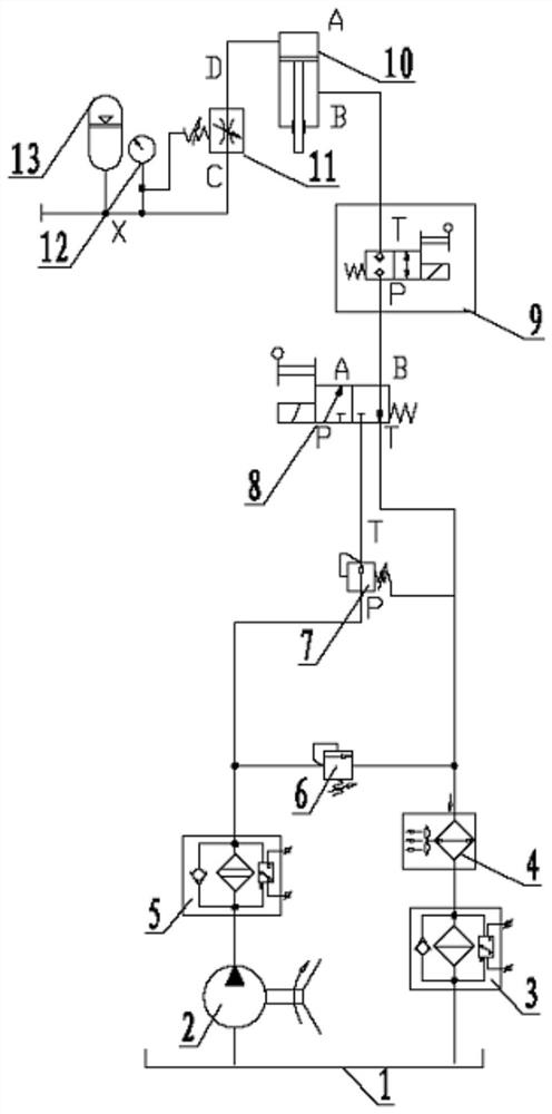 Seat disc hydraulic system with pressure feedback type adjustable throttle valve