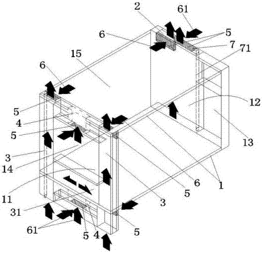 High-rise automatic fire prevention system