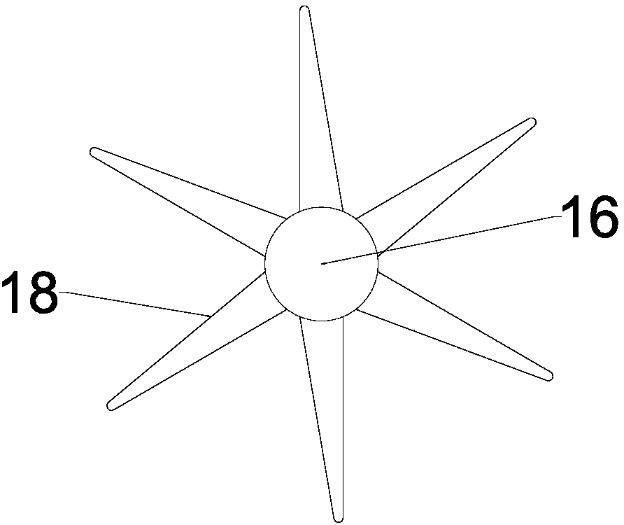 Vibration separation and collection system of grain impurities