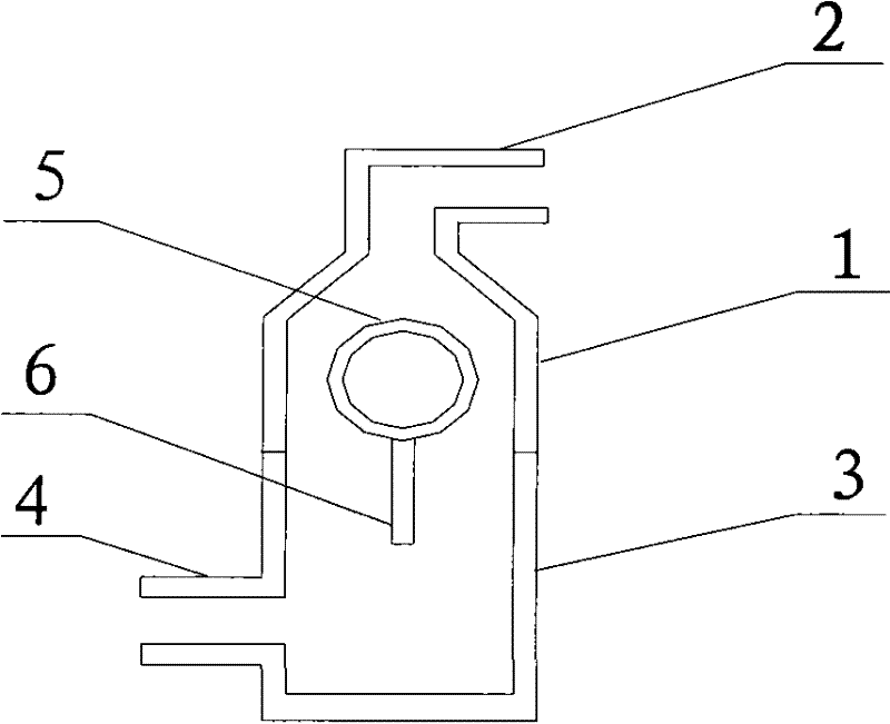 Floating ball type one-way drainage valve on slope or retaining wall