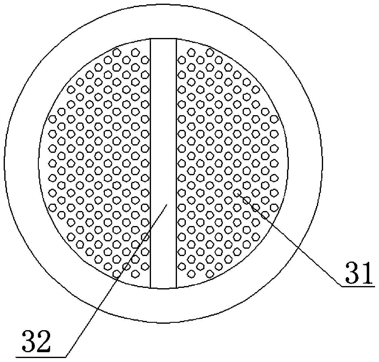 A large-coil steam generator device with water supply at the upper end