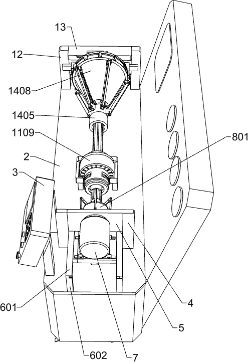 Motor performance testing device with torsion adjusting function