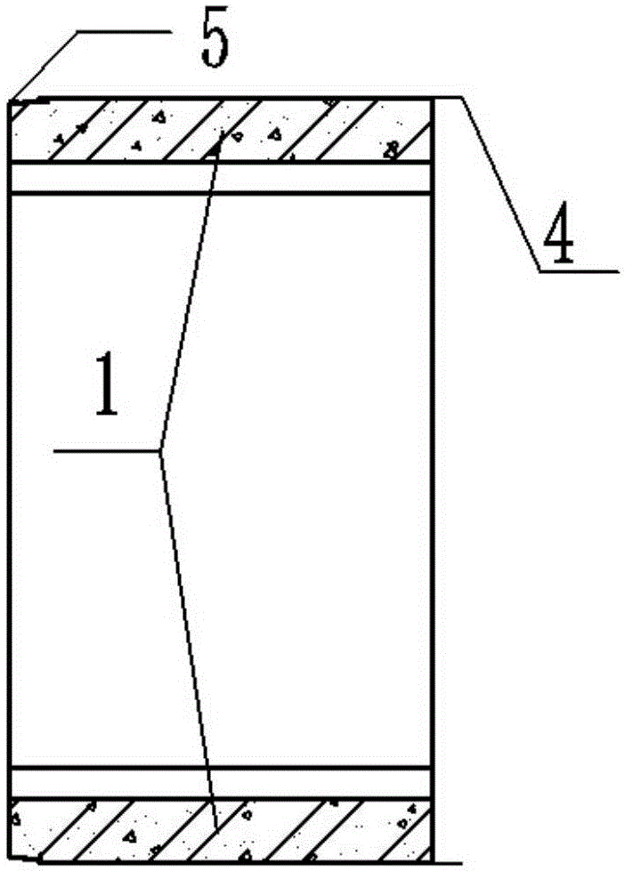 Steel bell socket arc shearing culvert for jacking construction