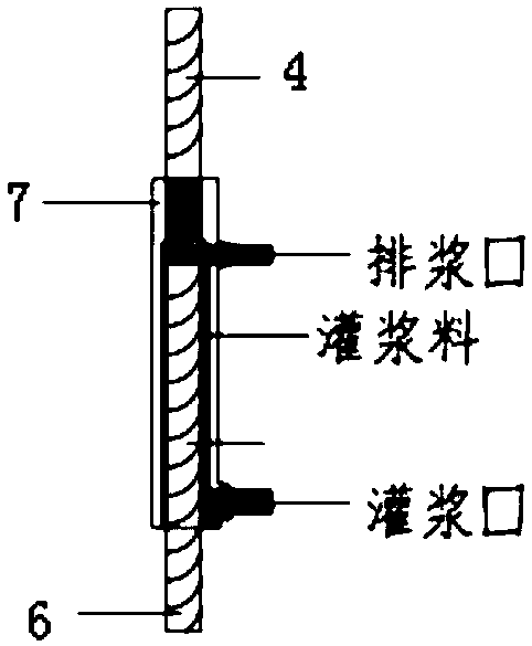 Bridge compound pier stud structure based on orientation ECC and construction process