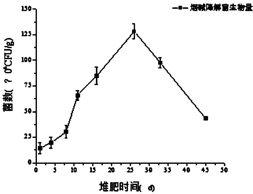 Nicotine-degrading bacterium and application thereof