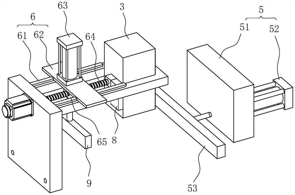 Folding, dispensing and online ink-jet printing device and ink-jet printing method