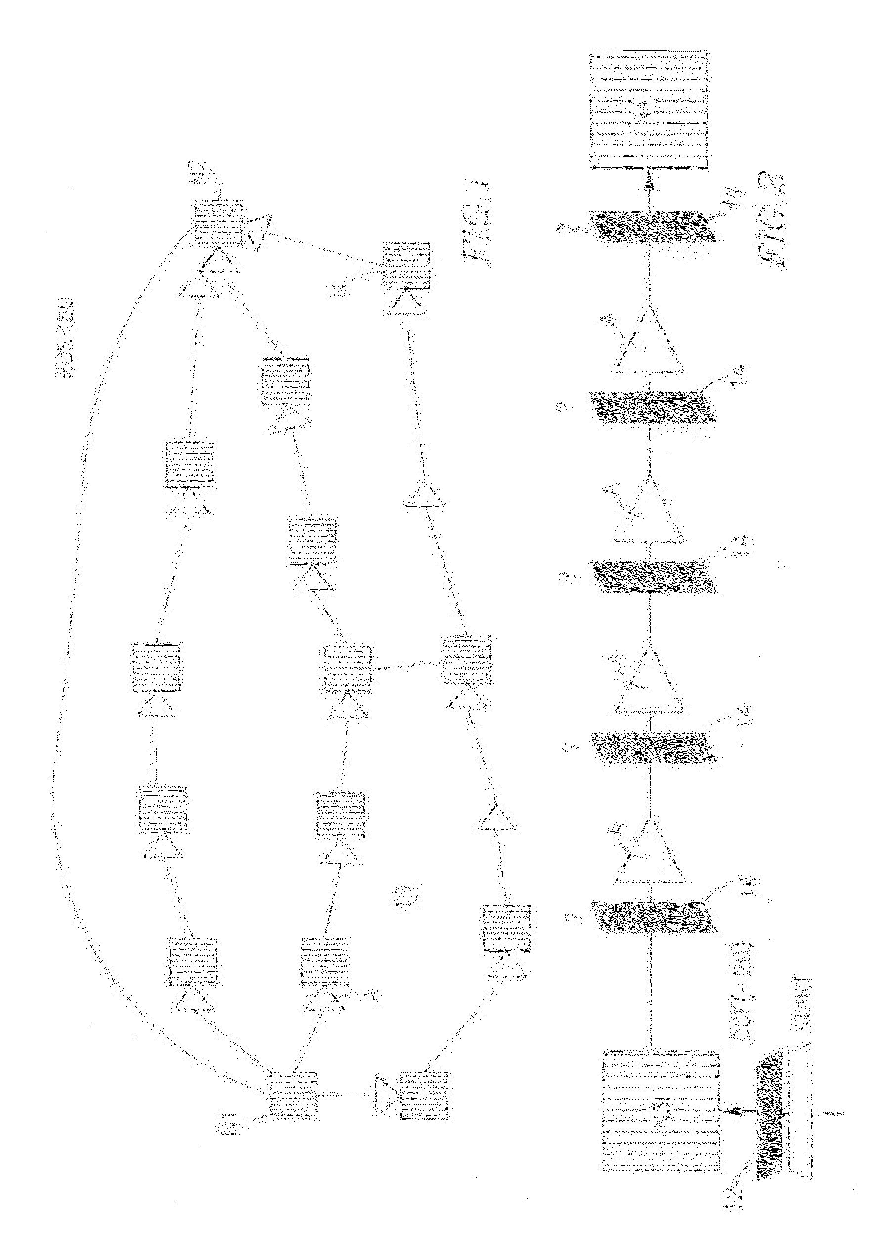 Method for dispersion compensation in a mesh optical network, and a network using same