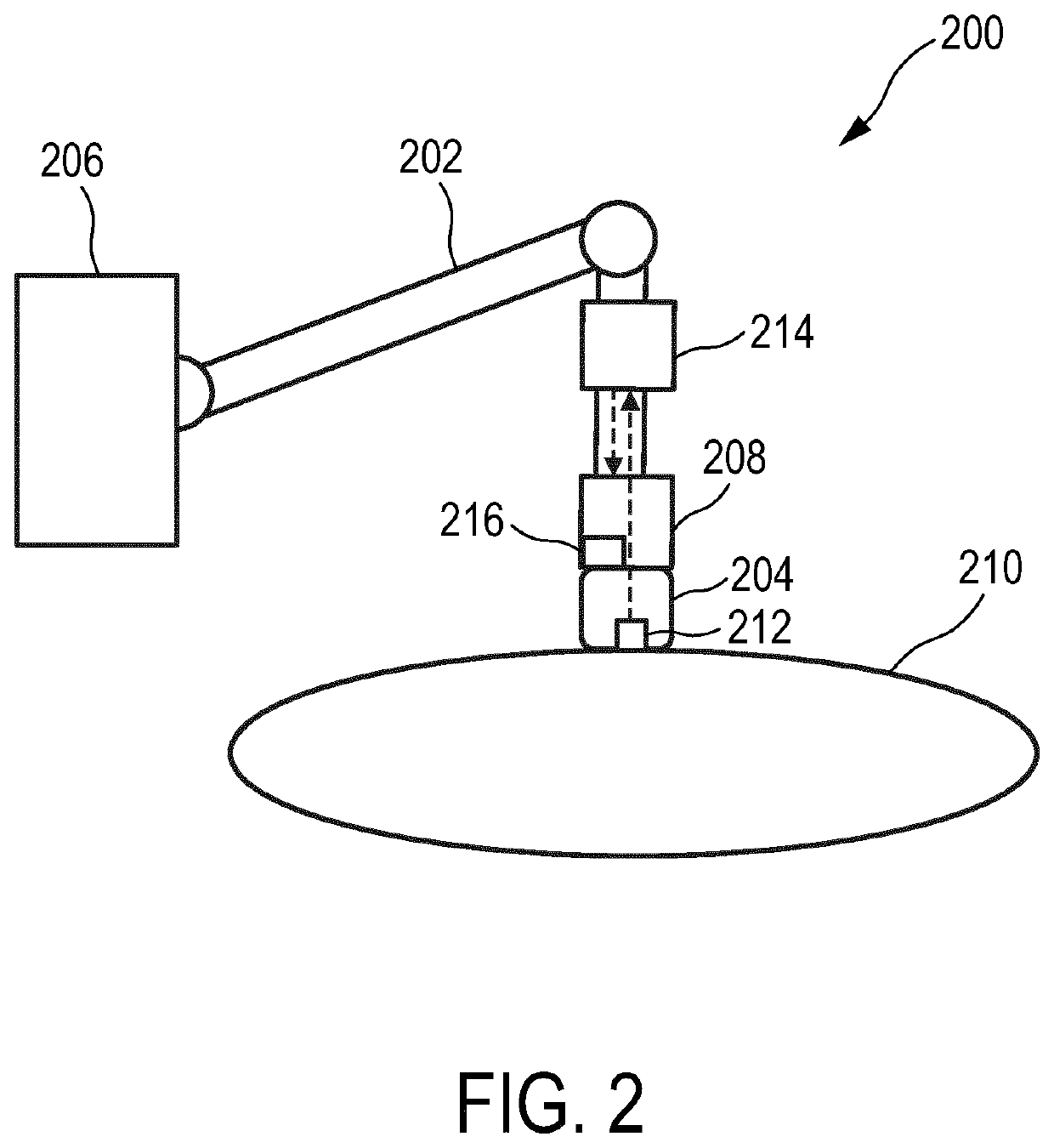 Ultrasound probe positioning system