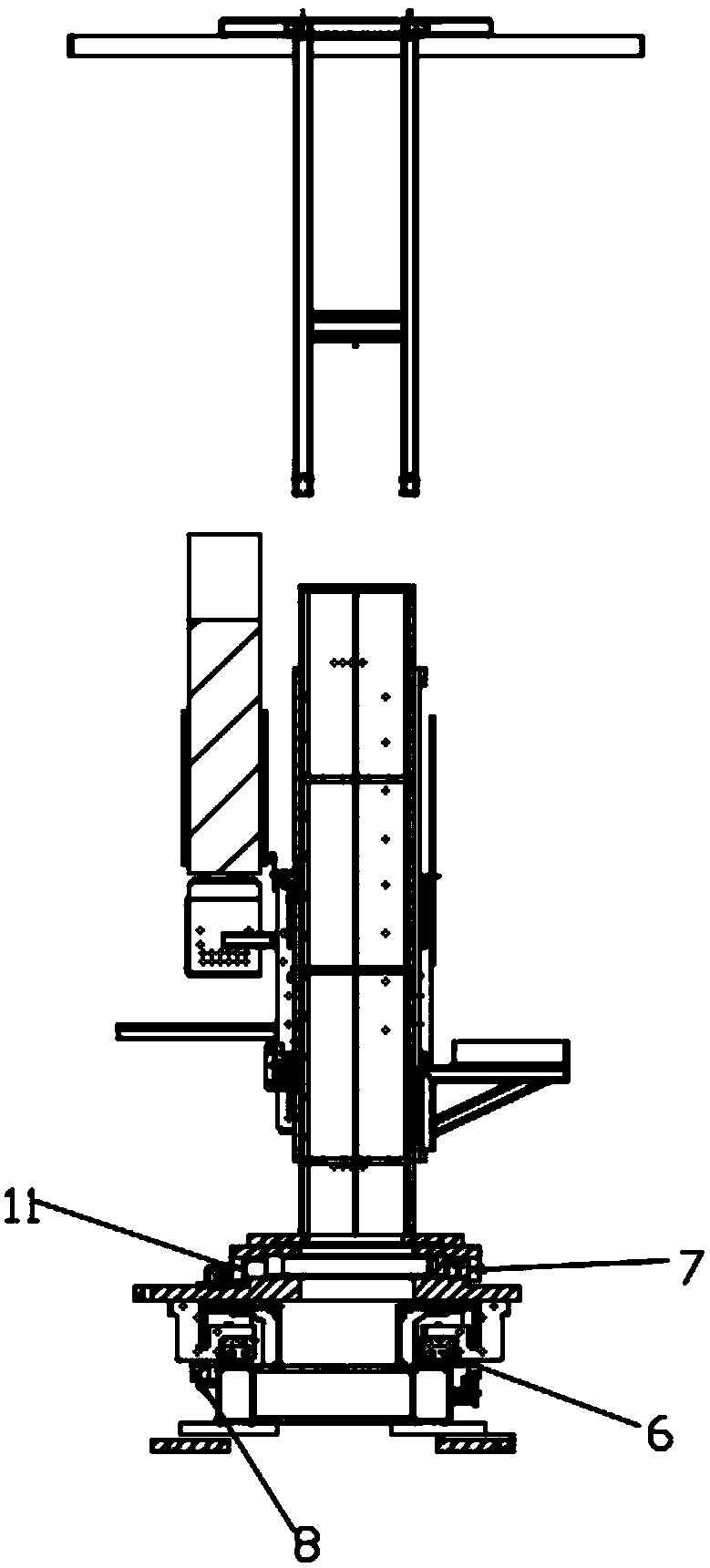 Three-axis mobile positioning high-loading integrated machine