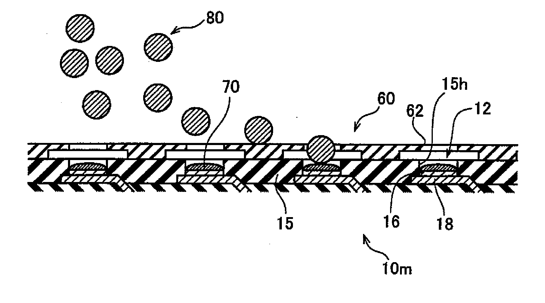 Solder ball mounting apparatus and wiring board manufacturing method