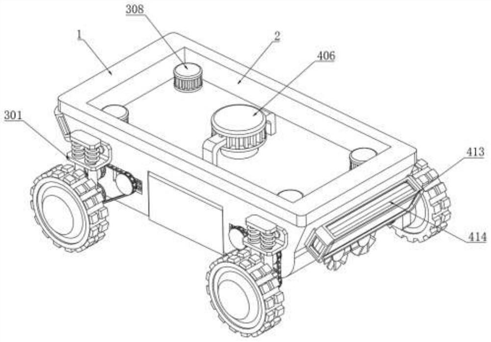 Robot capable of walking in all terrains