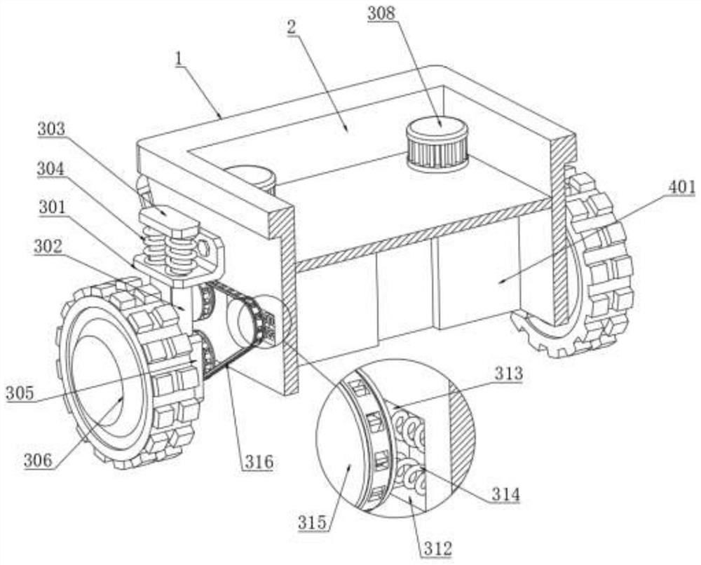 Robot capable of walking in all terrains