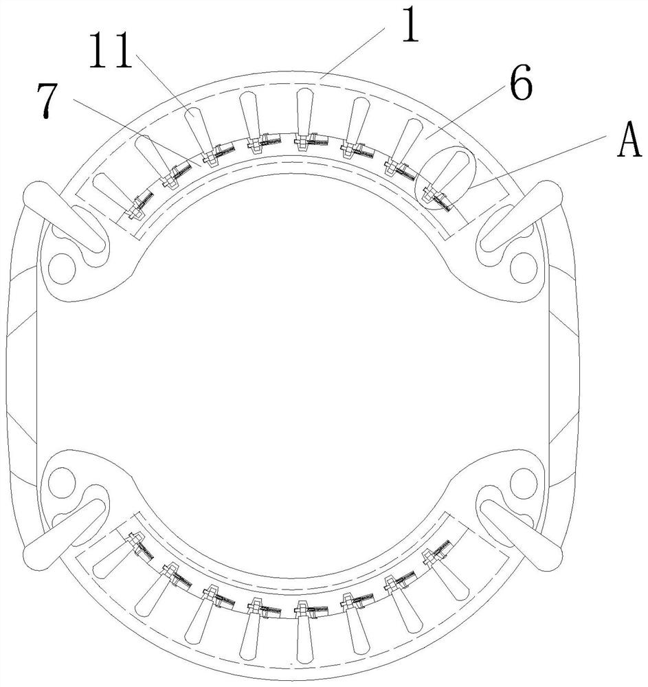 Adjustable neck balance weight device for diving