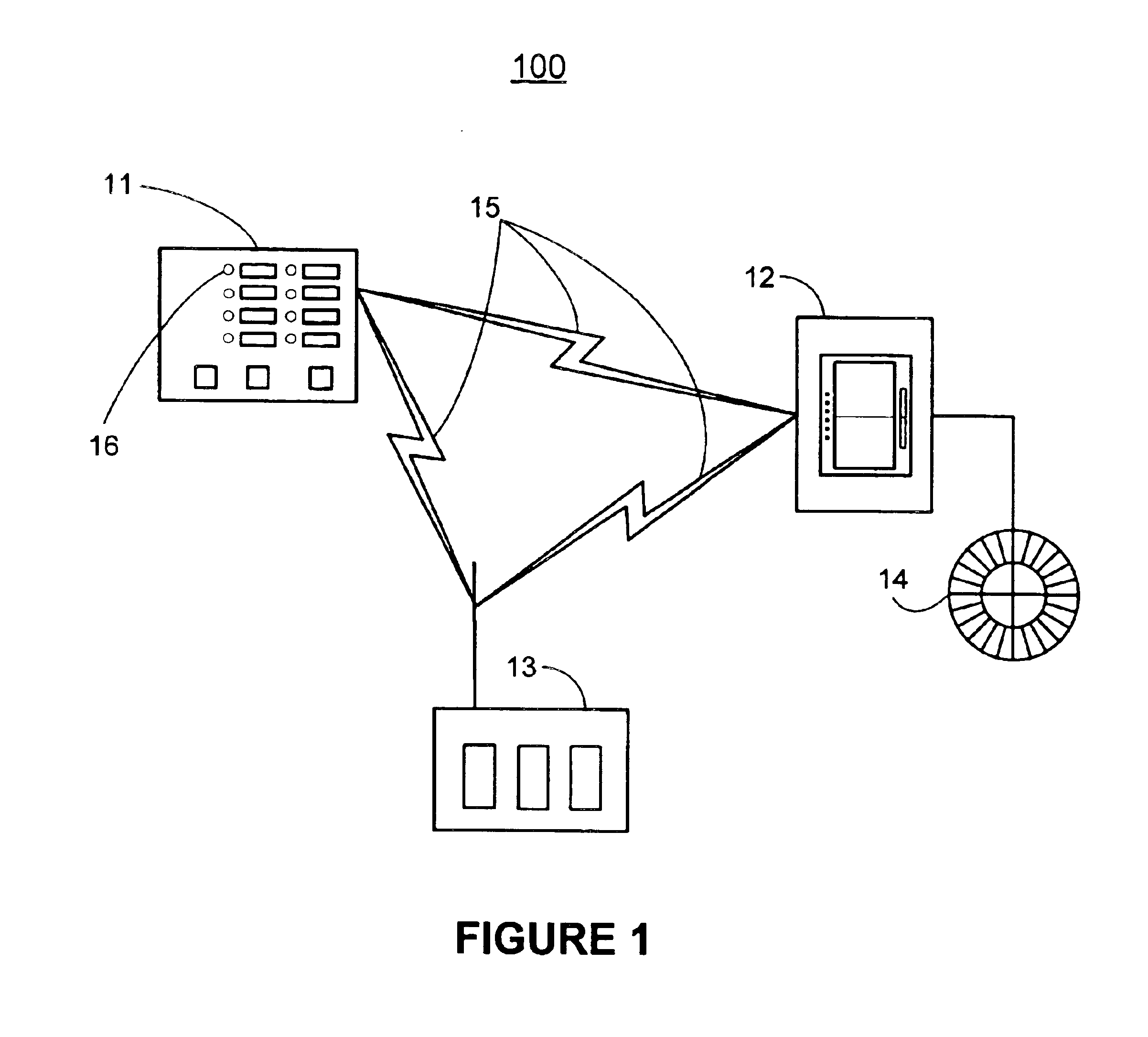 System bridge and timeclock for RF controlled lighting systems