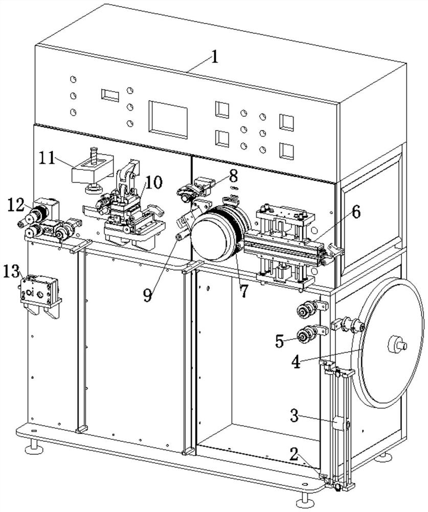 Carrier tape forming machine special for micro parts