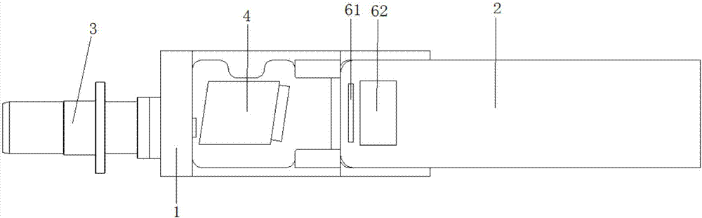 Optical receiving module, packaging structure and packaging method thereof