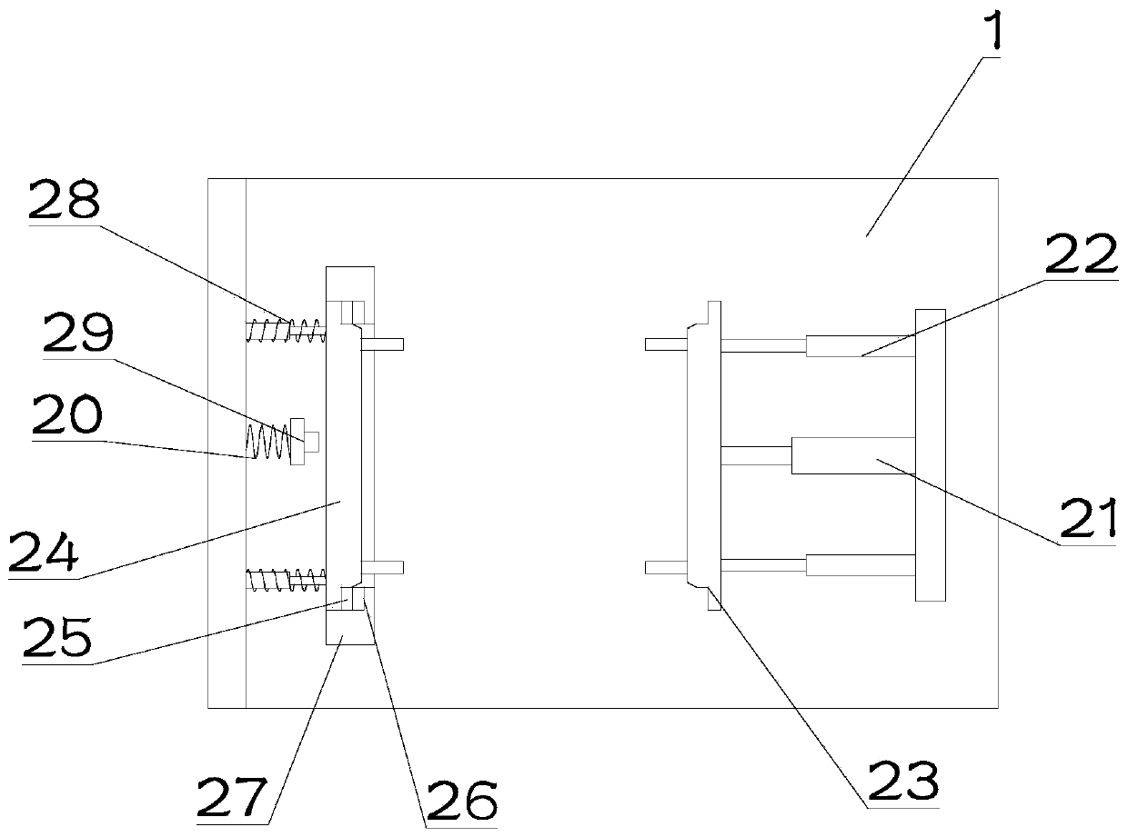 Glue dispensing device for electronic component