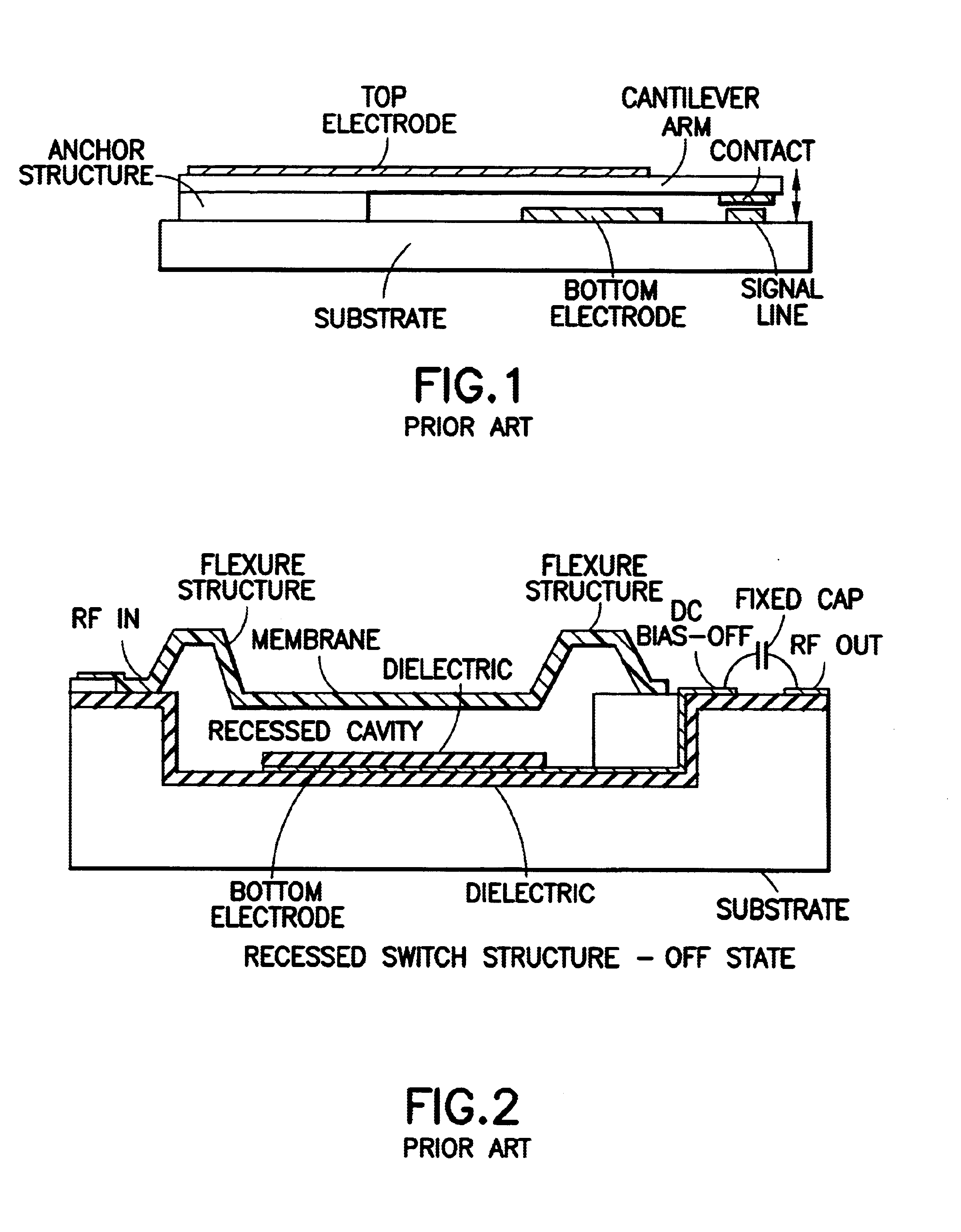 Resonant operation of MEMS switch