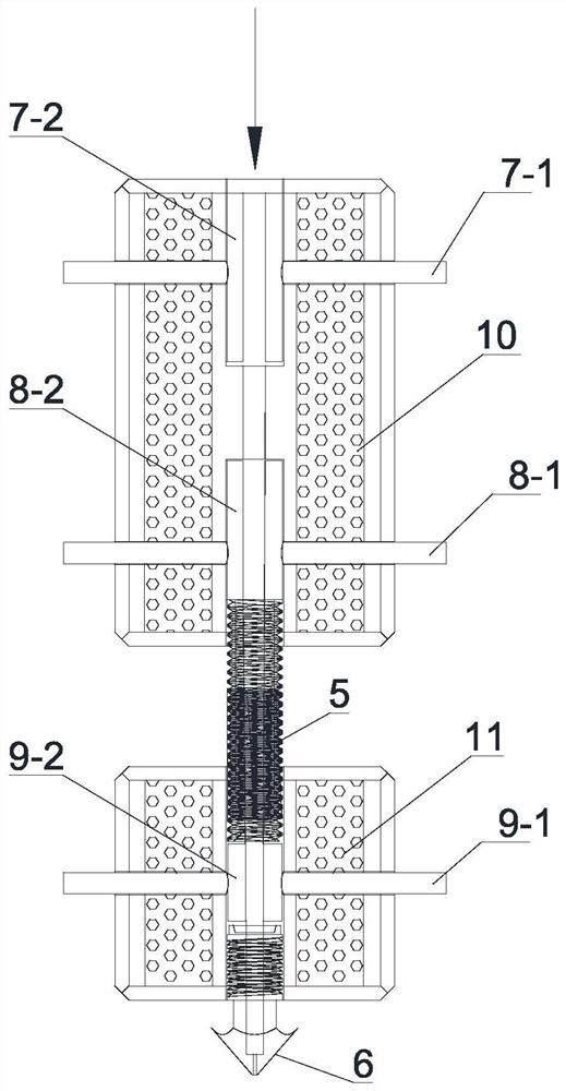 A high-temperature heating device, printer and printing process of an fdm printer