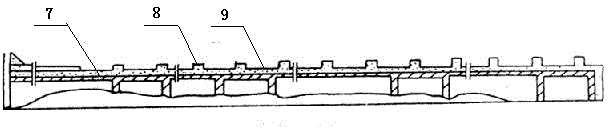 Bed-top of concentrating table