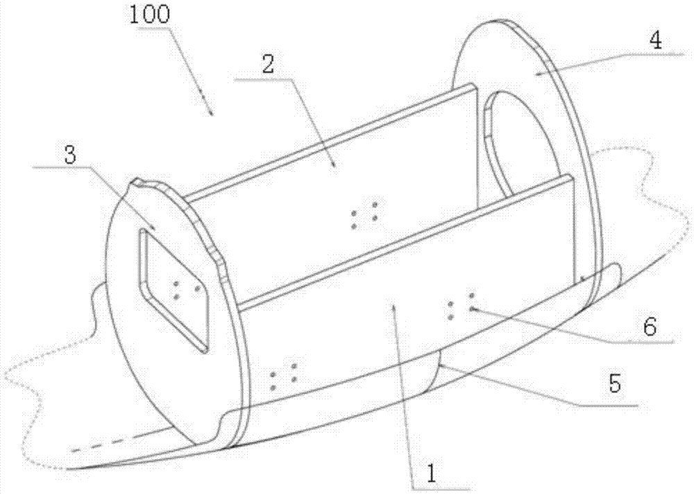 Basin Composite Helicopter Fuselage