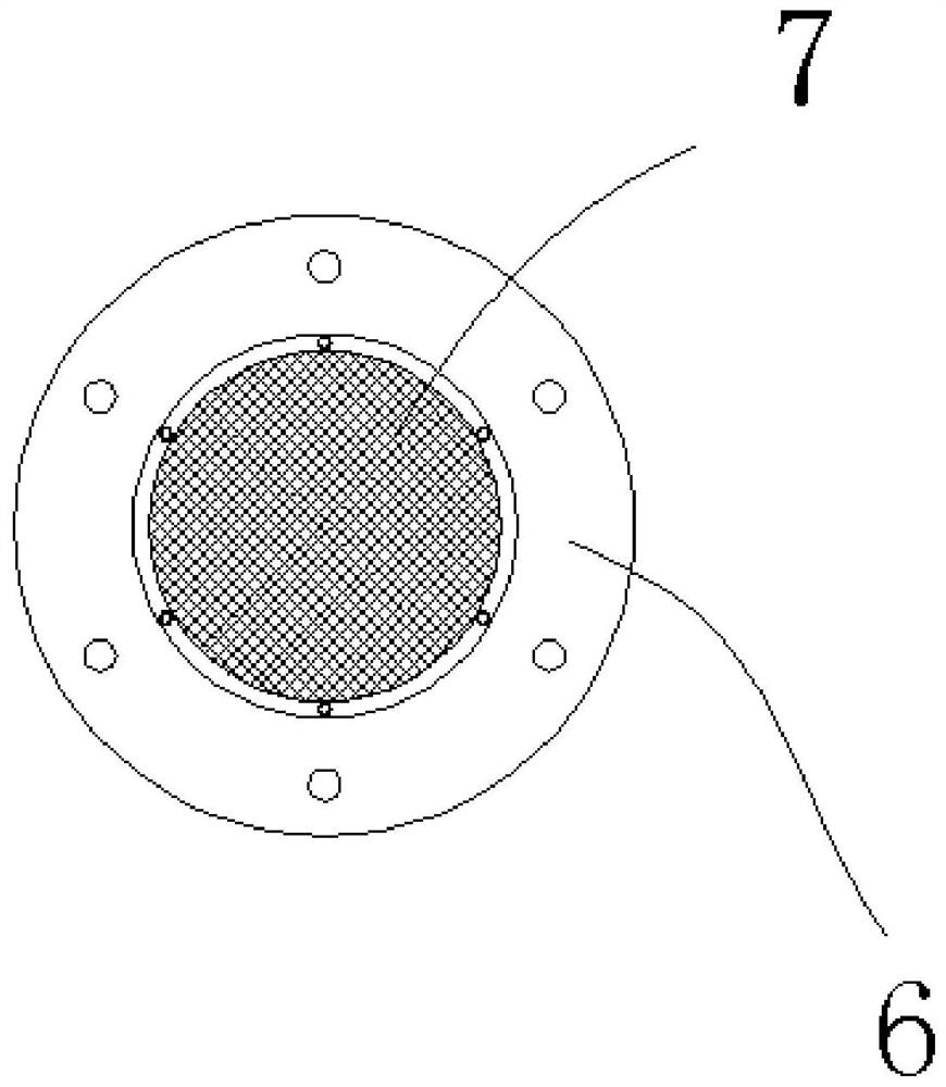 Agricultural seed dust removal device