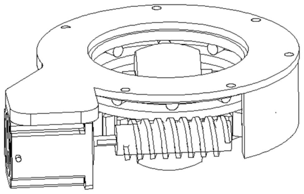 Compact electric driving steering wheel of driving and steering integrated bottom-entering type parking robot